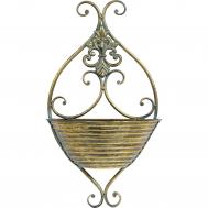 Кашпо настенное  Эфиопия 27х14х46 см (57-367/2) ГЛАСАР