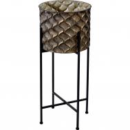 Кашпо напольное  Конго на подставке 35х35х80 см (57-462/1) ГЛАСАР