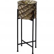 Кашпо напольное  Конго на подставке 29х29х71 см (57-462/2) ГЛАСАР