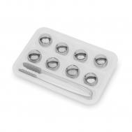 Набор охлаждающих шариков  кубики 25 мм 8 штук + щипцы для льда HomeFeel