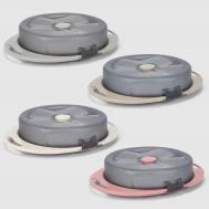 Ланчбокс  круглый в ассортименте Urve Plastik