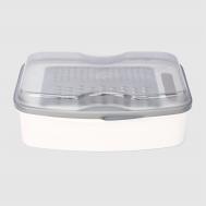 Терка  с контейнером и крышкой Urve Plastic