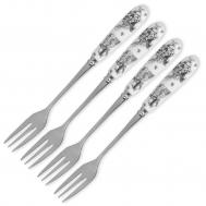Набор  из 4 десертных вилок Алиса в Стране чудес V&A KITCHEN CRAFT