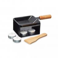 Мармит настольный(гриль)  для сыра(мармит, лопатка сервировочная 2шт., свечи 2шт.) KITCHEN CRAFT