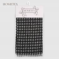 Полотенце  клетка черная 40х60 см Hometex