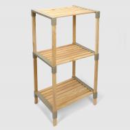 Стеллаж для хранения  Fix-2013-3 бежевый 41х34х81 см Fixwood