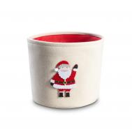 Корзина для хранения  Юлети бежевая, красная Dome