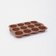 Форма для кексов  12 ячеек FLORA