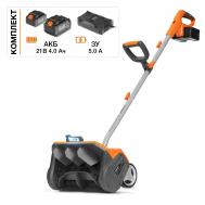 Снегоуборщик аккумуляторный  DAST 4242Li SET с АКБ и ЗУ Daewoo