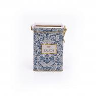 Емкость с крышкой  blue & white 1 л Evle