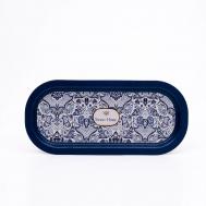 Поднос овальный  blue & white Evle