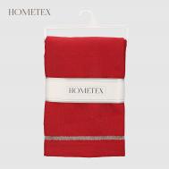 Скатерть  Paros вышивка красная 140х240 см Hometex