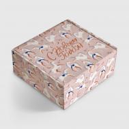 Коробка  подарочная Spirit, розовый 20х20х10 см Be Smart