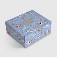 Коробка  подарочная Lucky, голубой 23х26х12 см Be Smart