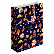 Пакет подарочный  Bang синий 32х49 см Be Smart