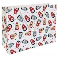 Пакет подарочный  Folk матрёшки 36х26 см Be Smart