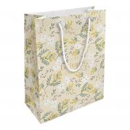 Пакет подарочный  Fleurs мимоза 25х32 см Be Smart