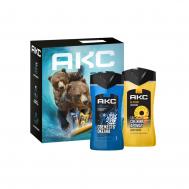 Подарочный набор  На пляже океана гель 2в1 250 мл и гель 3в1 250 мл AKS