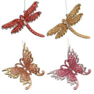 Игрушка ёлочная  бабочка, стрекоза 12,5 см Kurt S. Adler
