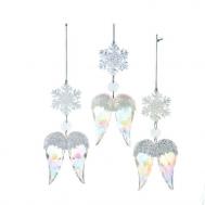 Игрушка ёлочная  подвеска крылья 15 см Kurt S. Adler