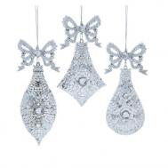 Игрушка ёлочная  подвеска бриллиант 18,5 см Kurt S. Adler