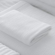 Полотенце  Double touch Альпийский снег 65х140 см SOFT SILVER