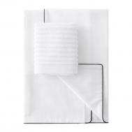 Набор Beauty  Tactile Цвет Альпийский снег (полотенце 30х30-1пр , наволочка 50х70 -1пр) SOFT SILVER