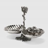 Подставка  Shell/coral декоративная на 2 секции Universal ark