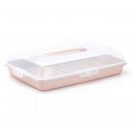 Блюдо  с крышкой, 40х28 см, в ассортименте Akay