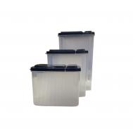 Набор банок  Erzak для сыпучих продуктов, 3 шт Akay