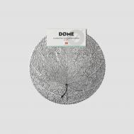 Салфетки для сервировки  Кайса серые 38 см, 4 предмета Dome