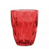 Стакан  diamond color 10 см 270 мл красный Anna Lafarg