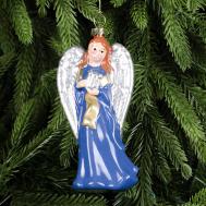 Украшение  рождественское, ангел Царь Елка