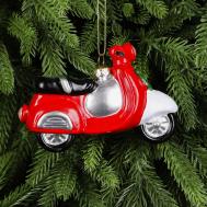 Украшение  рождественское, мотоцикл, 13 см Царь Елка
