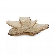 Блюдо  кленовый лист 22х22,5х3,5 см янтарное Anna Lafarg