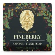 Мыло туалетное твёрдое  Pine & berry 106 г LA FLORENTINA