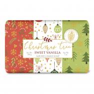 Мыло туалетное твёрдое  Christmas tree Sweet vanilla 200 г LA FLORENTINA