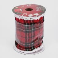 Лента новогодняя-2  в ассортименте 10x270 см Ad trend