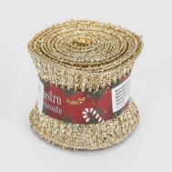 Лента новогодняя  в ассортименте 8х270 см Ad trend