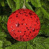 Шар  ёлочный из пенопласта 12 см Ad trend