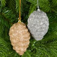 Набор шишек  декоративных 7,5x4 см, 4 шт Ad trend