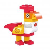 Конструктор с крупными блоками  Петух 15 деталей Funky Toys