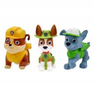 Фигурка Щенячий патруль, Крепыш, Трекер и Рокки, PAW2020C PAW PATROL