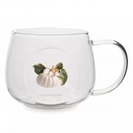 Кружка  Light Pumpkin 450 мл, стекло, металл, ANLAF-AUPK927 Anna Lafarg