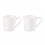 Набор кружек  Excellence 2 шт 430 мл, фарфор, белый, ANLAF-7011M Anna Lafarg