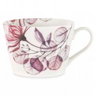 Кружка  Magic Flowers «Азалия бордовая», 480 мл, фарфор, белый, декор, ANLAF2-TC478-A2001-B Anna Lafarg