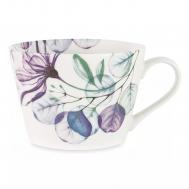 Кружка  Magic Flowers «Азалия фиолетовая», 480 мл, фарфор, белый, декор, ANLAF2-TC478-A2001-D Anna Lafarg