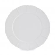 Тарелка обеденная  Emily Lotus white, 26.5 см, фарфор, белый, AL-1210L-E11 Anna Lafarg