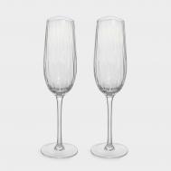 Набор бокалов  Violin для шампанского 2 шт 270 мл Anna Lafarg