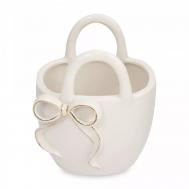 Ваза для цветов  16 см сумка с бантом Anna Lafarg